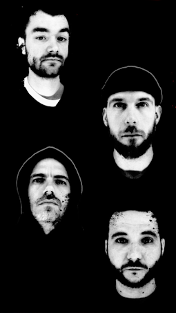 Membres de Panorama, groupe de rock français à Lille