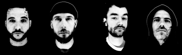 Membres du groupe de rock lillois Panorama